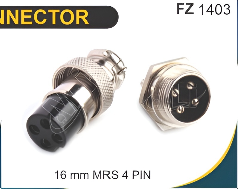 16 MM  4 PIN Circular Connectors