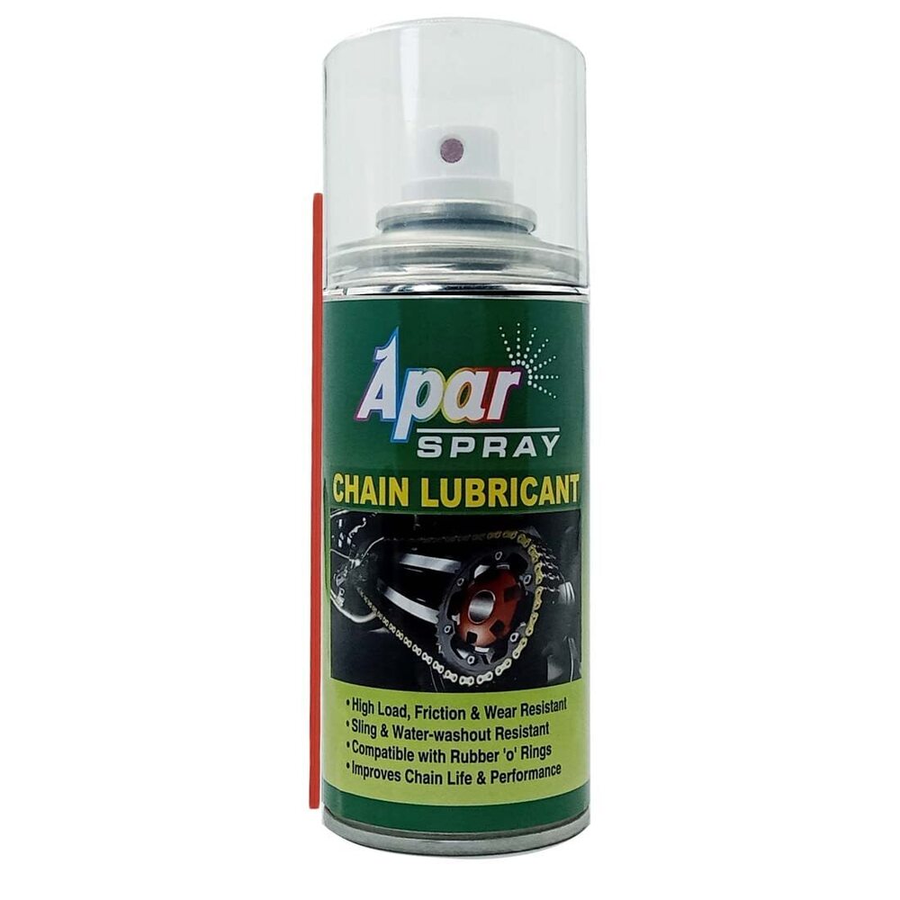 Apar Spray Chain Lubricant - 150 ml, For Lubrication of Bike  chains and sprockets