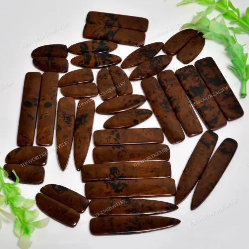 Mahogany Obsidian Pairs Gemstone - Hardness: Rigid