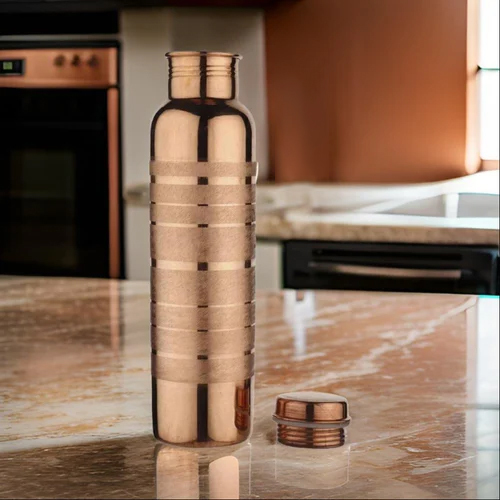 1 Litre Copper Bottle - Color: Different Available