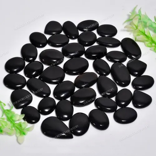 Black Onyx Gemstone - Hardness: Rigid