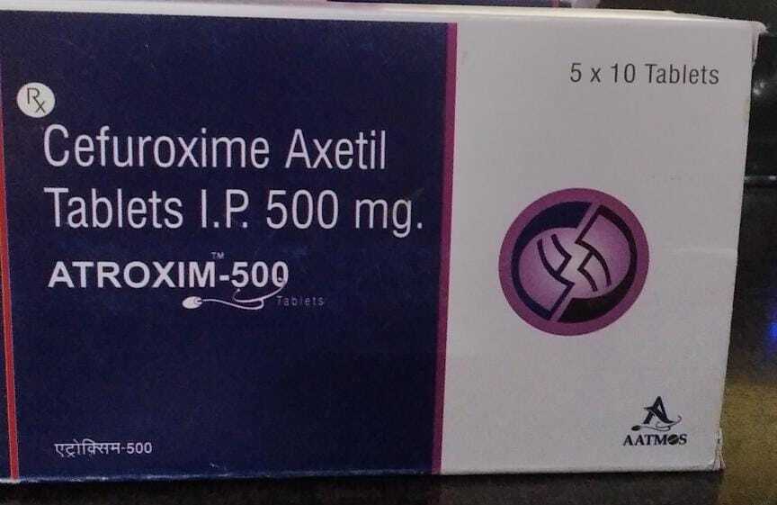 atroxim -500 tab cefuroxime axetil tablets i.p 500 mg