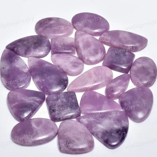 Natural Lepidolite Gemstone - Hardness: Rigid