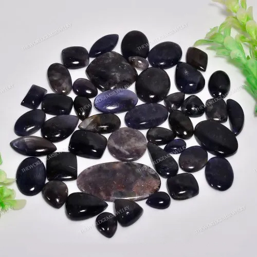 Natural Iolite Cabochon lot Gemstone