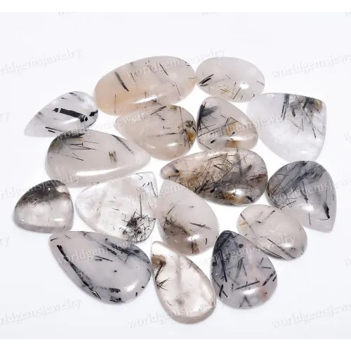 Rutilated Quartz Stone - Hardness: Rigid