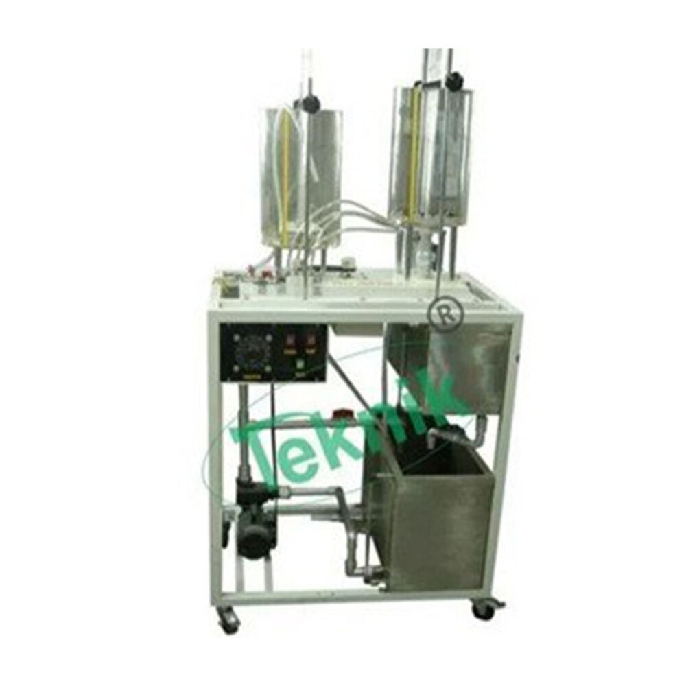 Free & Forced Vortex Apparatus . - Application: Fluid Mechanics Lab Equipments