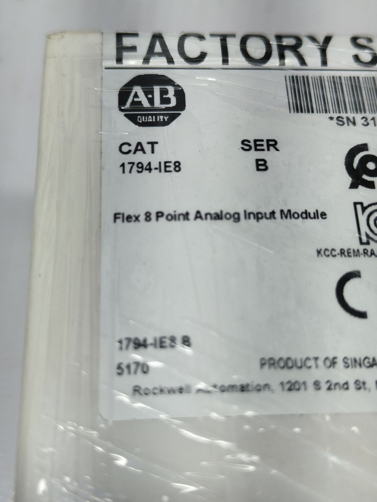 ALLEN BRADLY 1794-IE8 ANALOG INPUT MODULE