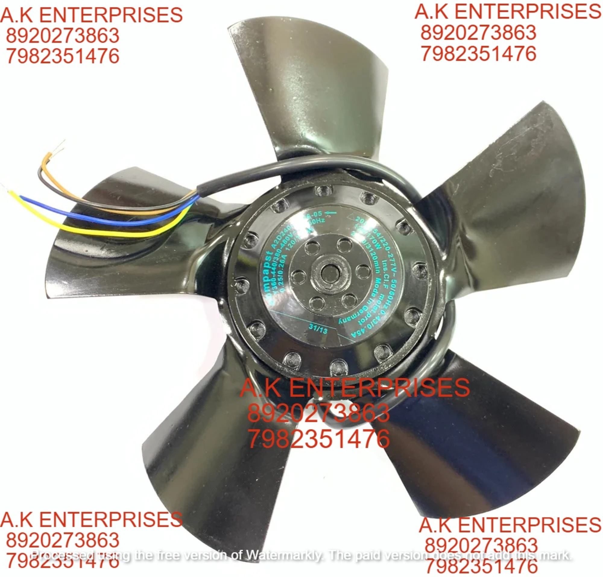 EBM PAPST FAN A2D240-AB26-05