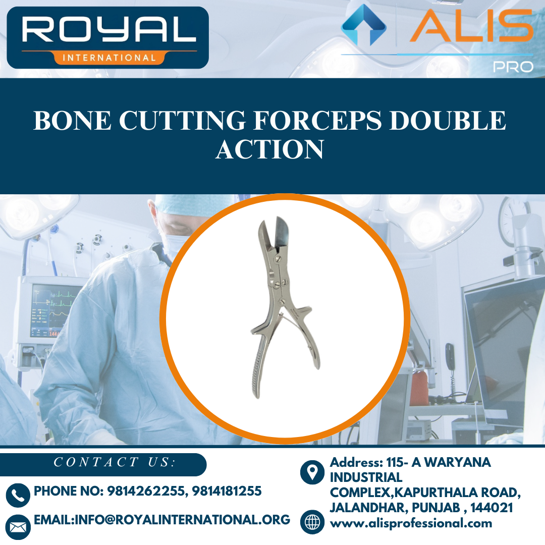 Bone Cutting Forceps Double Action