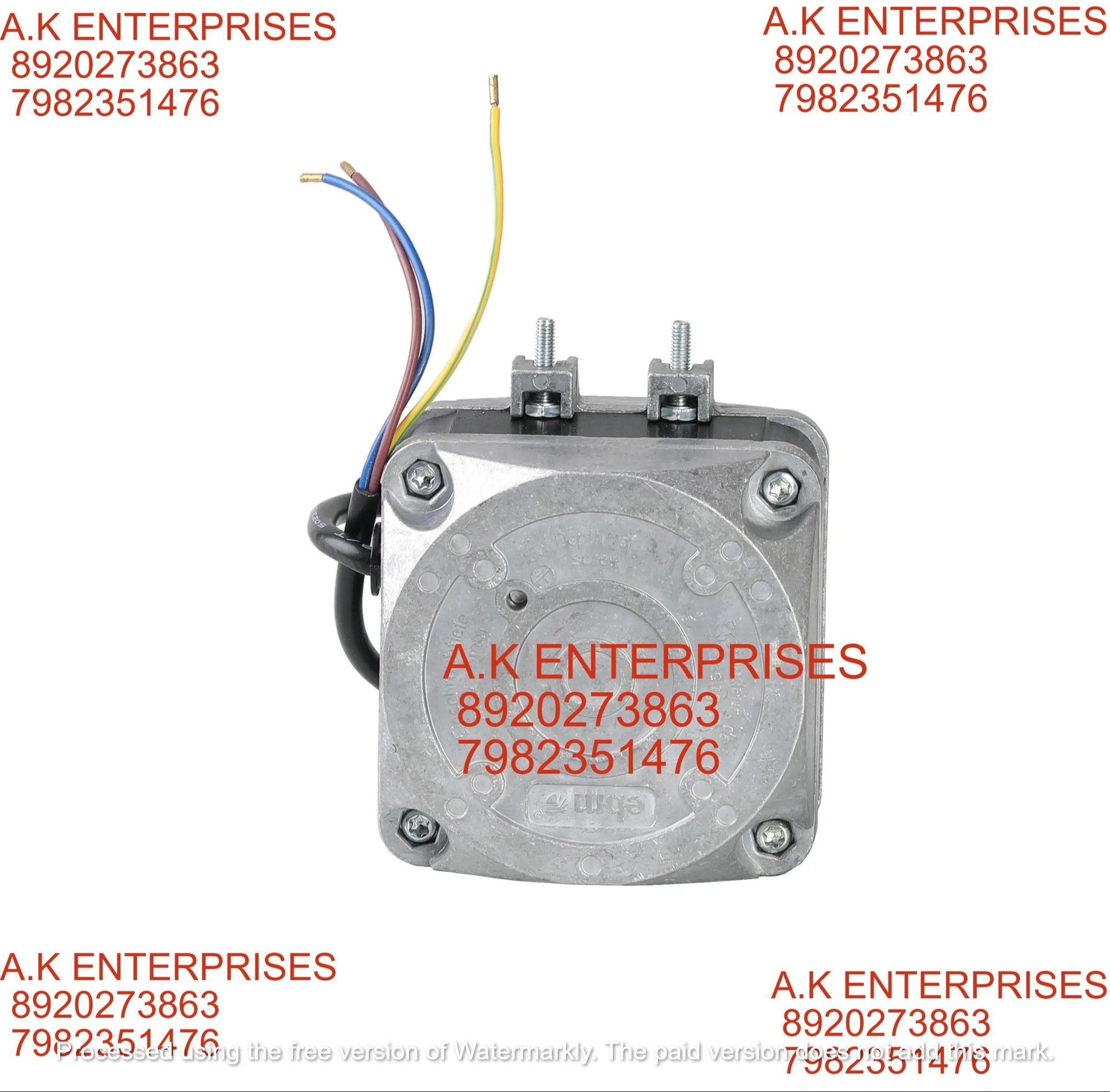 Ebm Papst M4q045-cf01-01 Square Shaded-pole Motor Ebm-papst Type:m4q045cf0101 230v Ebm Fan