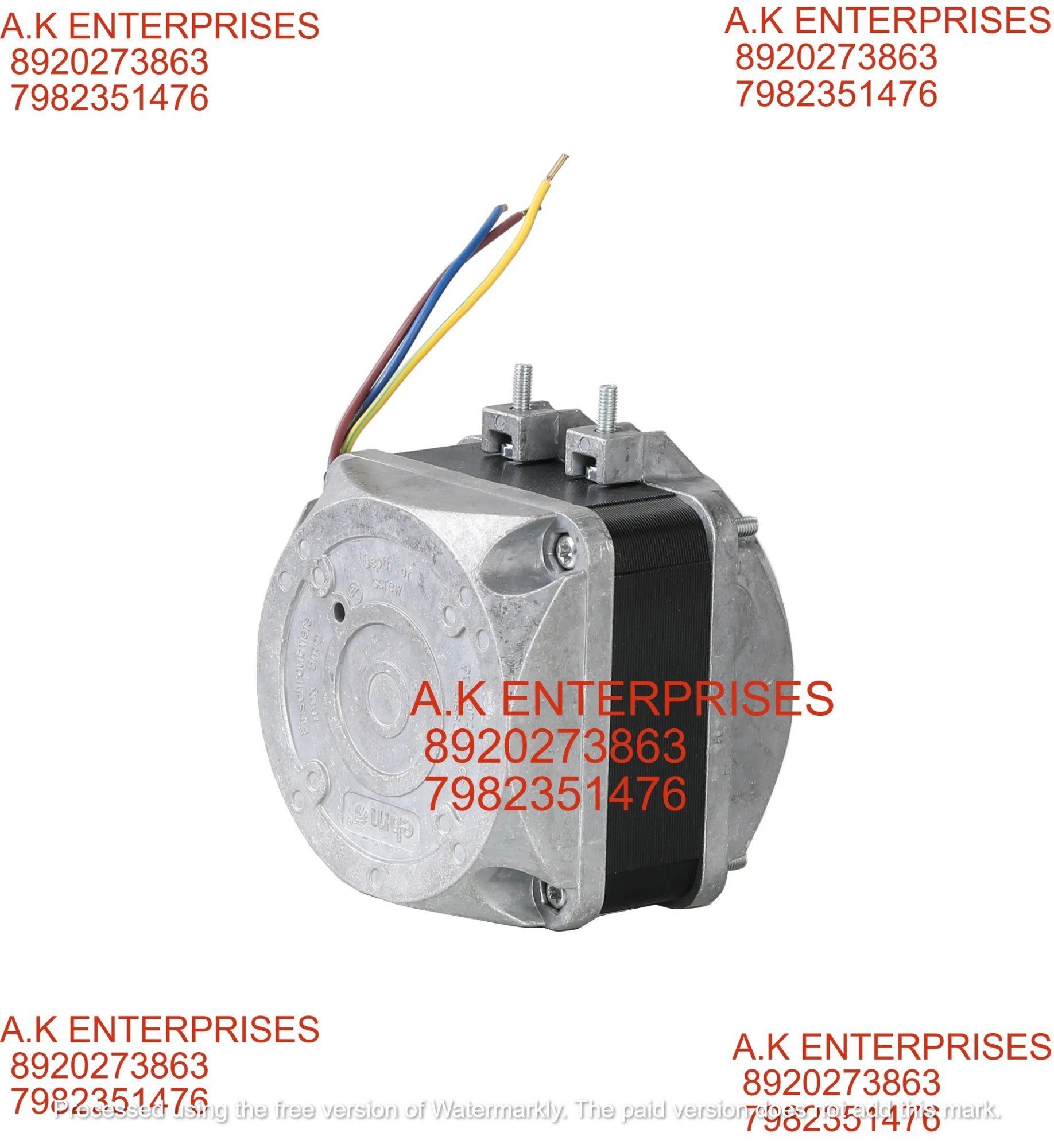 Ebm Papst M4q045-cf01-01 Square Shaded-pole Motor Ebm-papst Type:m4q045cf0101 230v Ebm Fan