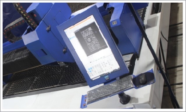 Laser Cutting Machine- Pro-6 Kw - Color: Blue & White