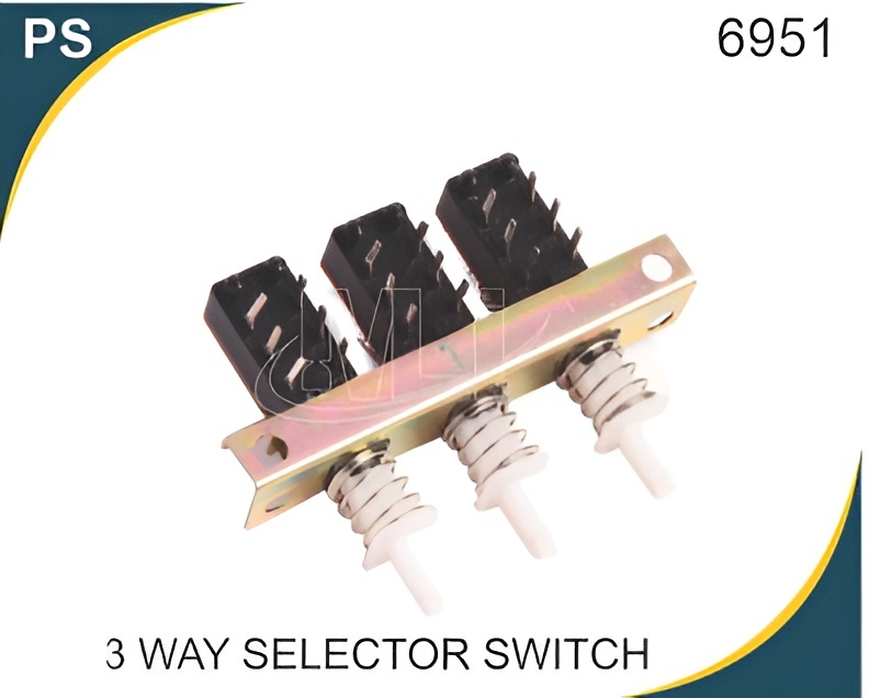 3 WAY SELECTOR SWITCH
