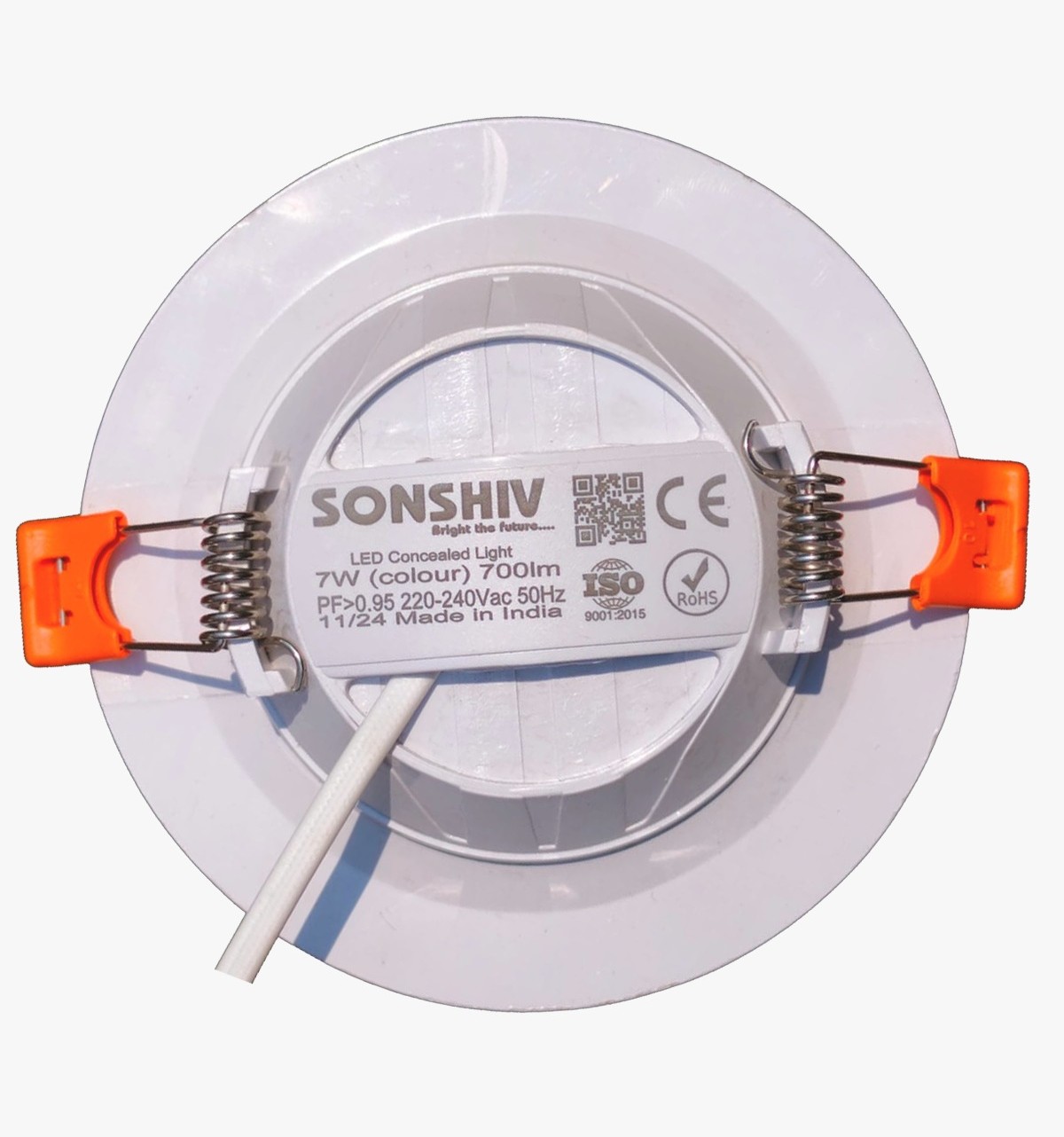 Led Downlight - 27mm Slim Profile, 3-inch Size | High Lumen Efficacy 80lm/w, Surge Protection 4kv, Versatile Color Options