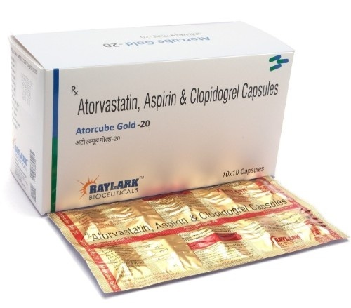 Rosuvastatin 20 mg Asprin 75 mg Clopidogrel 75mg