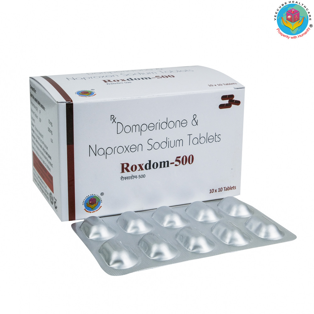 Naproxen 500 mg Domperidone(SR)10 mg