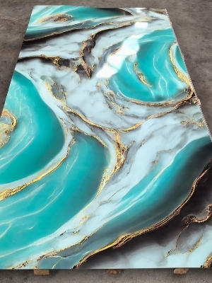 मार्बल विकल्प - एसपीसी, डब्ल्यूपीसी, पीवीसी मार्बल शीट्स