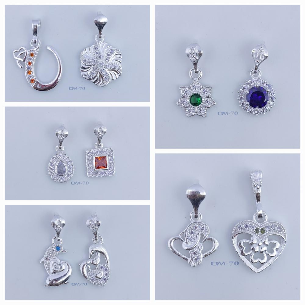 Silver Micro God Pendant