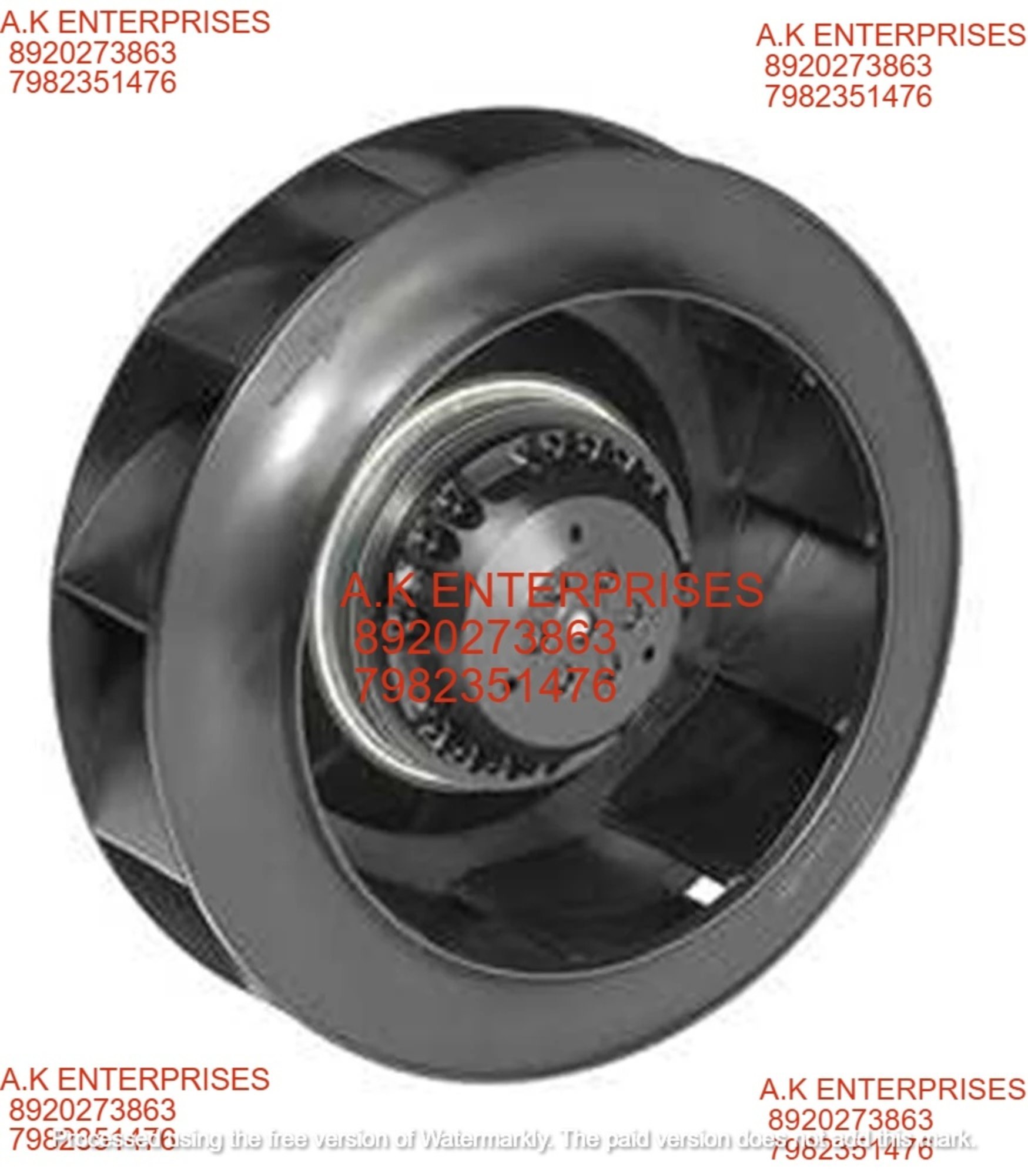 Ebm Papst R2e220-aa40-05 Backward Curved Radial Fan Blower - Application: [