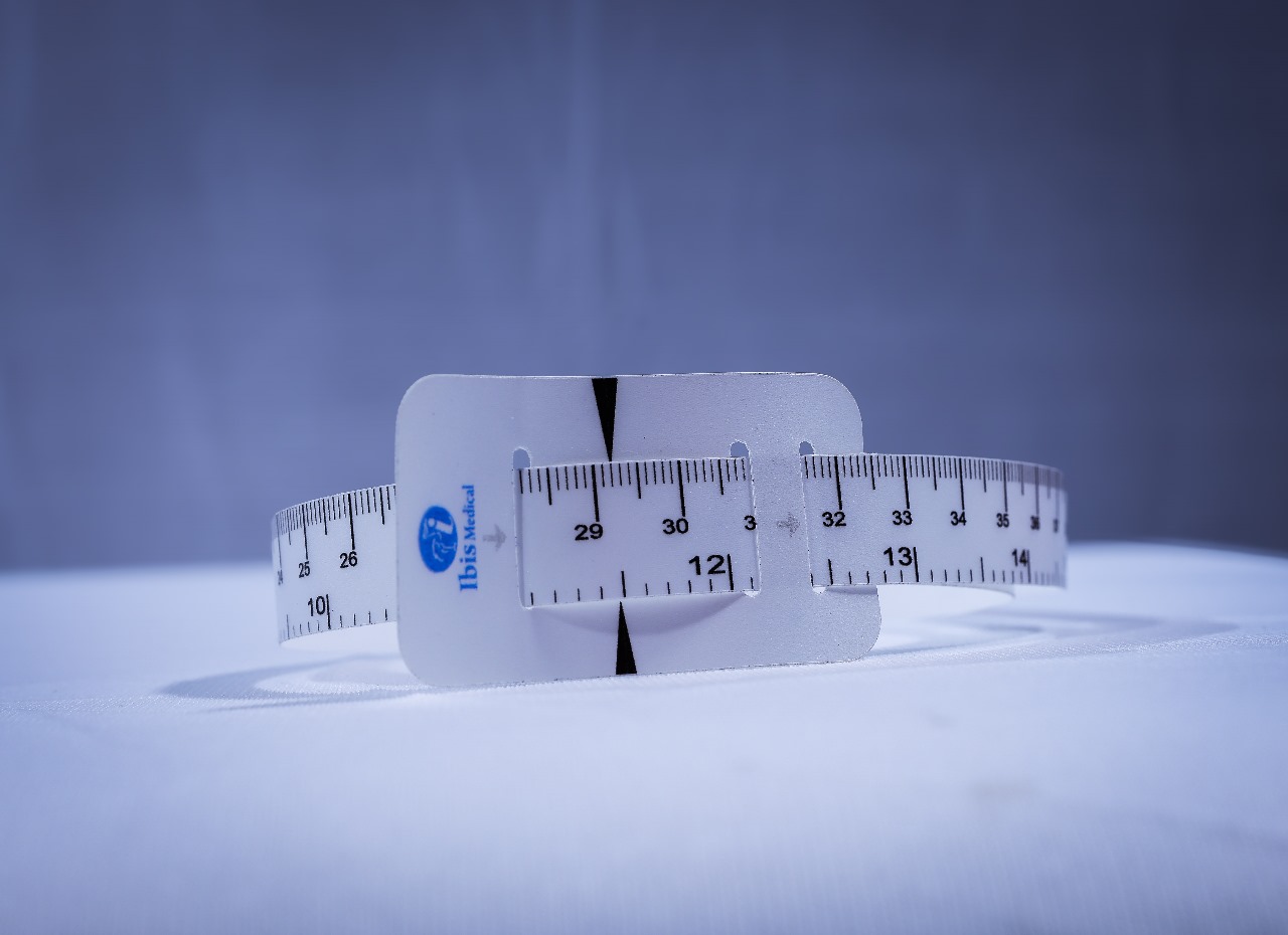 White Infant Head Circumference Measuring Tape