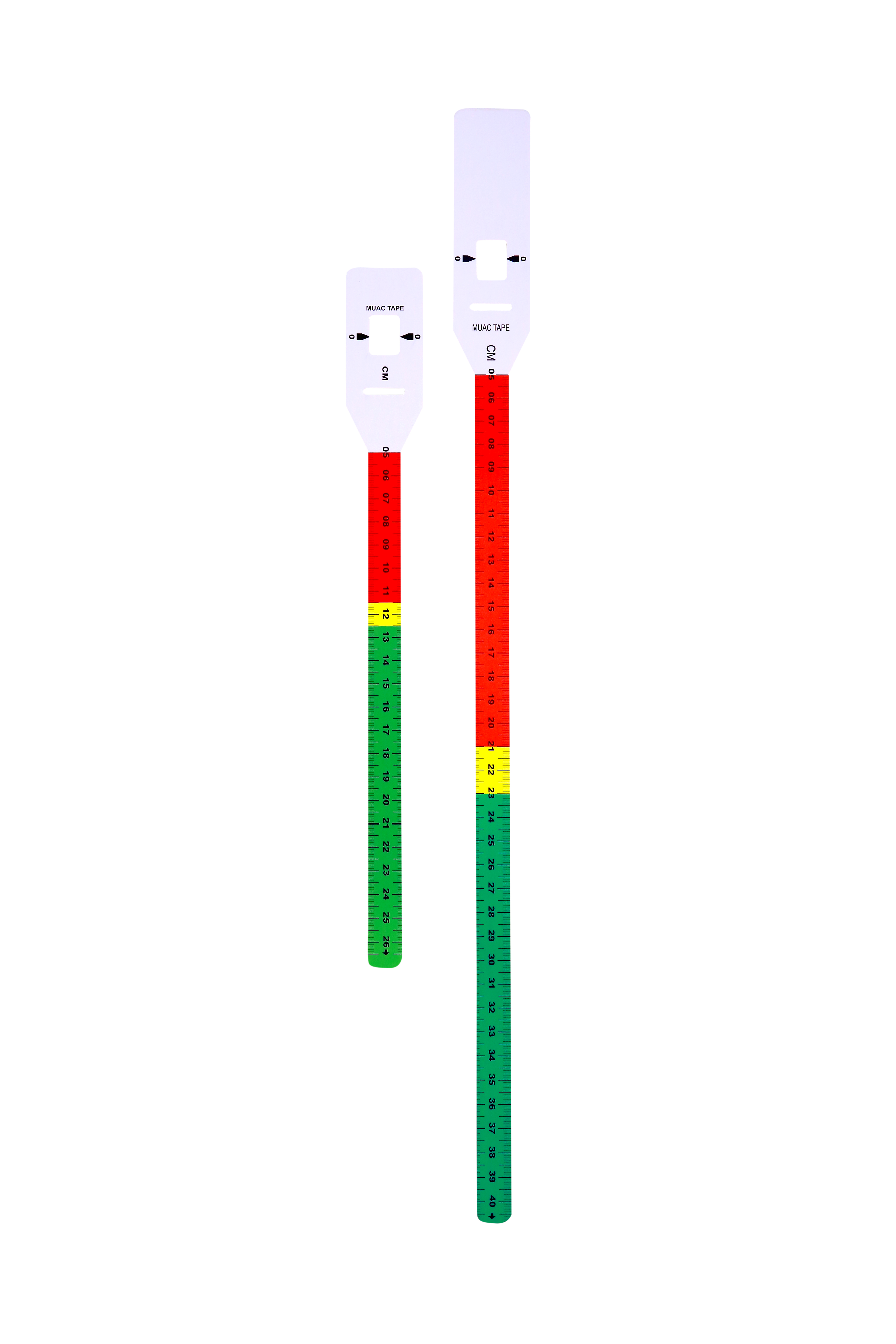 Adult Muac Tape - Non-tear Stretch-resistant Design | Color-coded For Malnutrition Assessment And High Accuracy 1 Inch Width