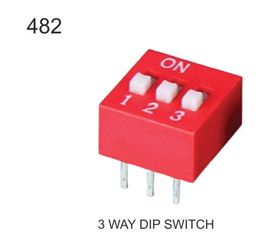 3 WAY DIP SWITCH