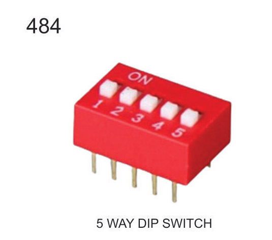 5 WAY DIP  SWITCH