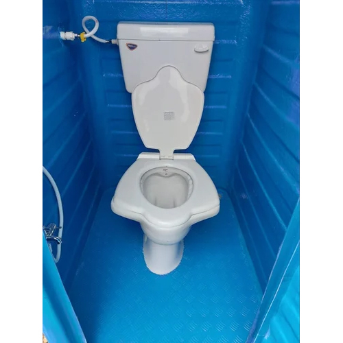 3.8 Feet Blue FRP Portable Toilet