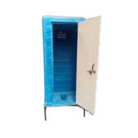 2.7 Feet Blue FRP Portable Toilet