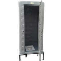 4.2 Feet Grey FRP Portable Toilet