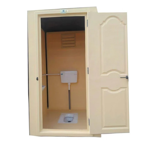 White FRP Portable Toilet