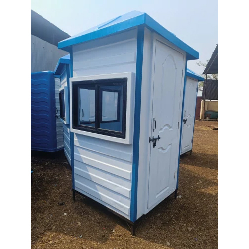 Prefabricated Frp Security Cabin - Color: White