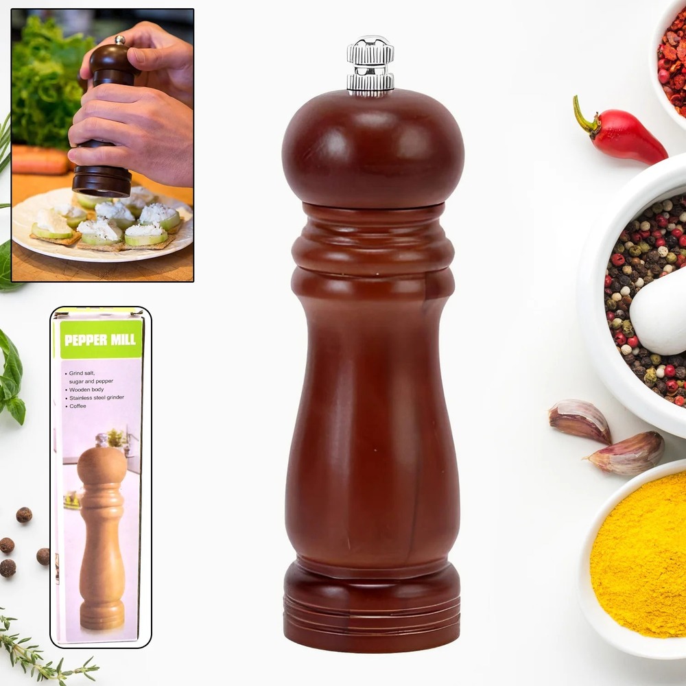 Wooden Pepper Mill