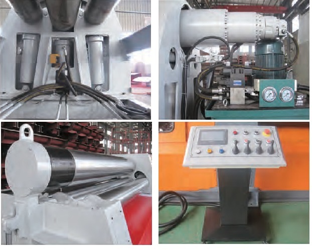 Plate Rolling Machine - Color: Blue & White