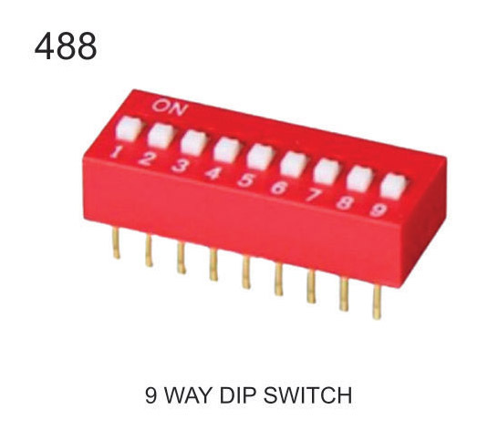 9 WAY DIP SWITCH