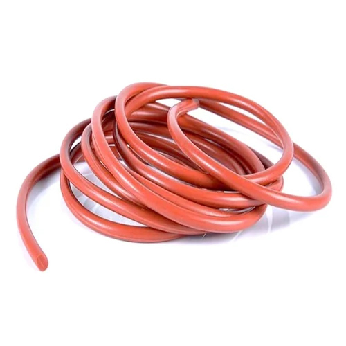 18 Mm Silicone Rubber Cord - Color: Red