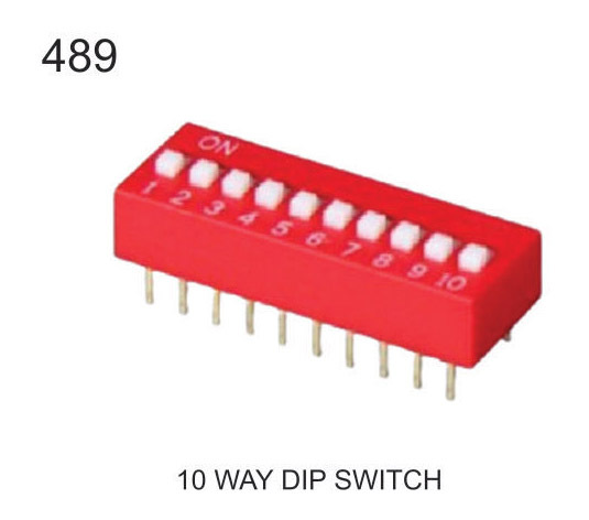 10 WAY DIP SWITCH