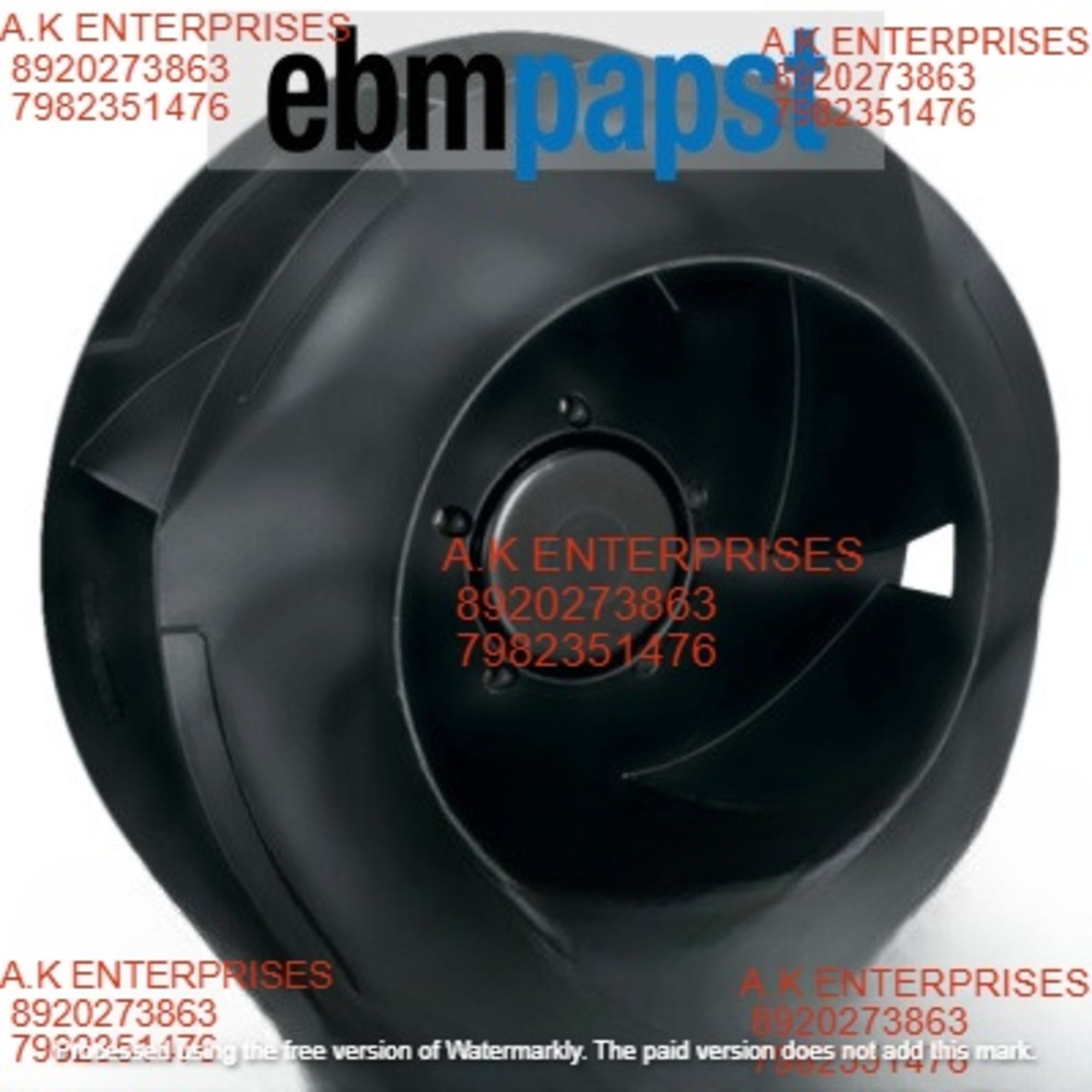 EBM PAPST R3G355-RS02-H1Fan Centrifugal 355mm 230VAC 500W 2805m3/h Ball Bearing