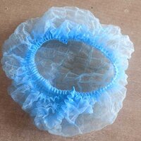 24'' Blue Hairnets - Grade: Medical Grade