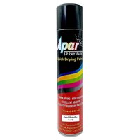 Apar Spray Paint Can Pearl Metallic Gold - 440 Ml | High Gloss, Fast-drying, Corrosion Resistant, Excellent Coverage, Durable Finish For Various Surfaces