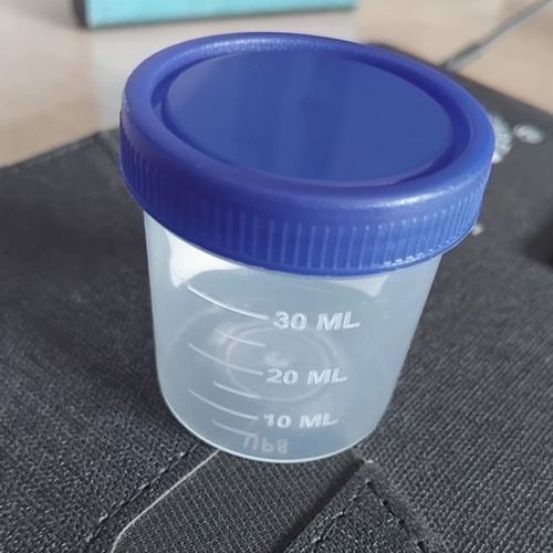 Urine Container - Color: Transparent