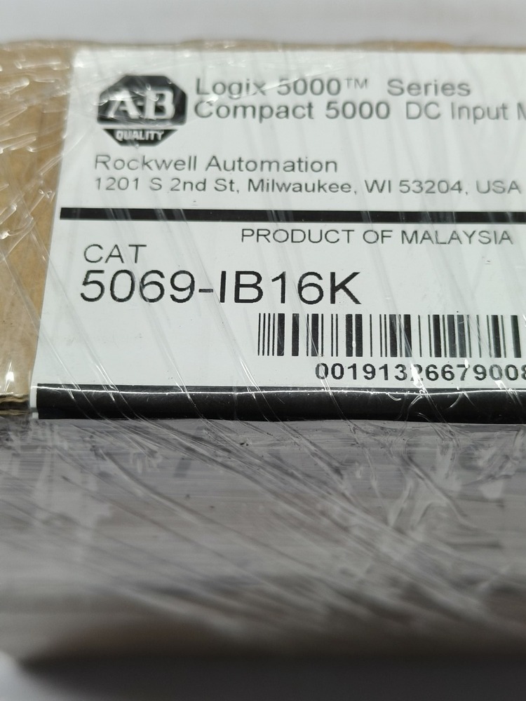 ALLEN BRADLY 5069-IB16K I/O MODULE