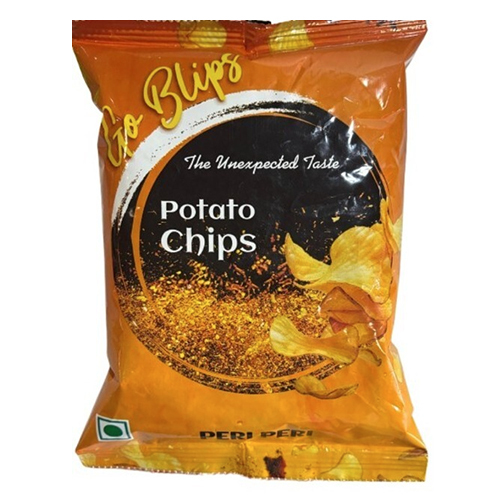 Goblips Peri Peri Potato Chips 10Rs Mrp Packet - Packaging: Box