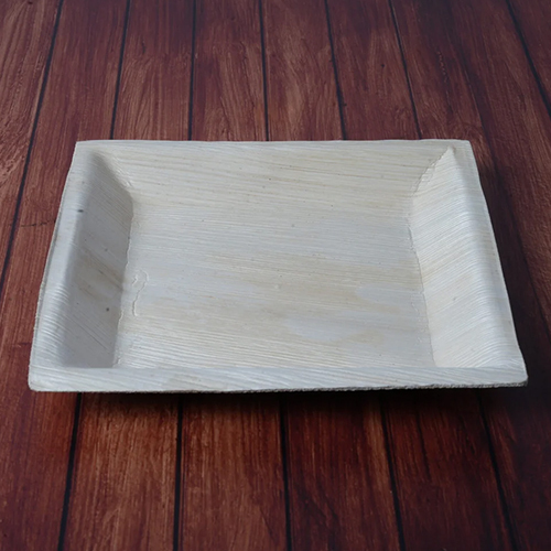 Areca Quadra Plate 7 Inch - Application: Food Items