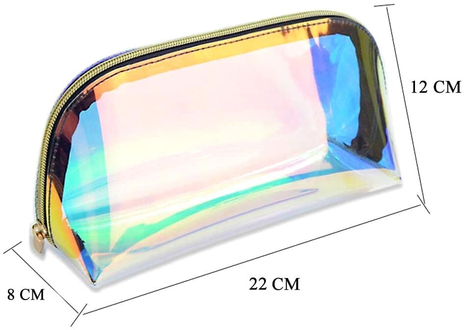 CherryBox Makeup Bag Travel Cosmetic Bag for Women Girls Zipper Pouch Makeup Organizer Bag PU Leather Waterproof Cute Toiletry Bags