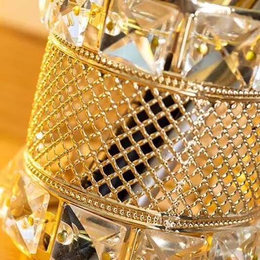 CherryBox Elegant Crystal Makeup Brush Holder Jewelry Organizer  Holder