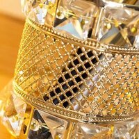 CherryBox Elegant Crystal Makeup Brush Holder Jewelry Organizer  Holder