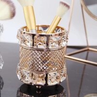 CherryBox Elegant Crystal Makeup Brush Holder Jewelry Organizer  Holder