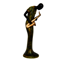 Music Lady Statue