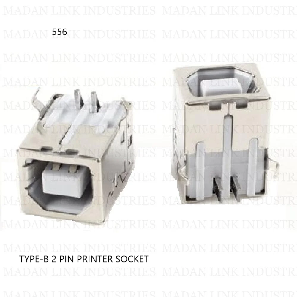 Type-B 2 Pin Printer Socket